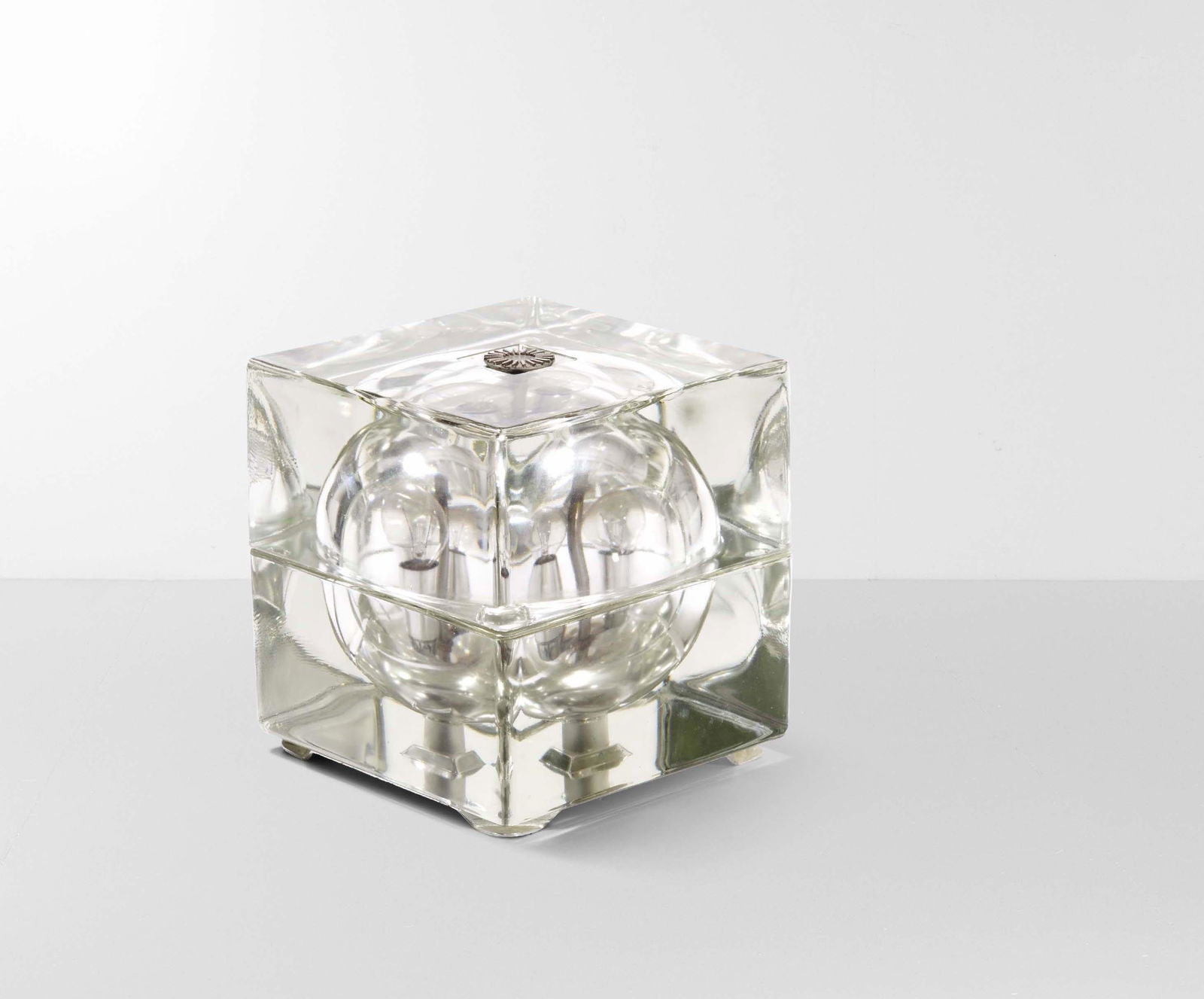 Alessandro Mendini Lampada da tavolo mod. Cubosfera. (1 of 1)