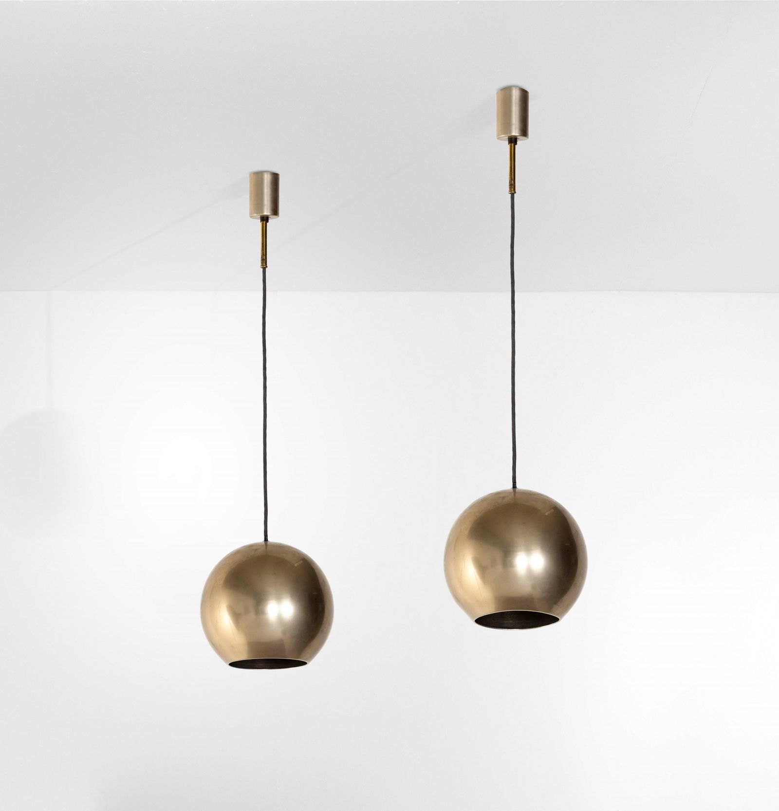 Gino Sarfatti Coppia lampade a sospensione mod. 2105 (1 of 1)