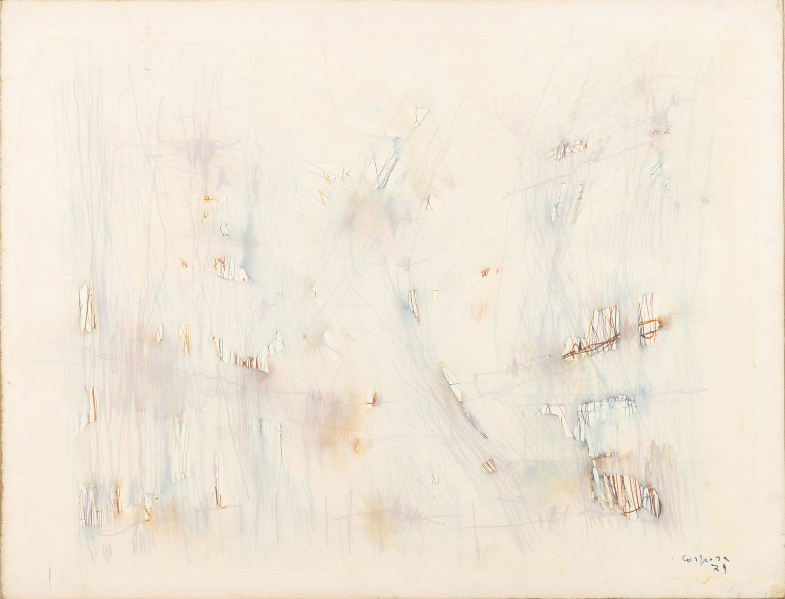 Antonio Corpora 1909 Tunisi-2004 Roma: firmato e datato in basso a destra