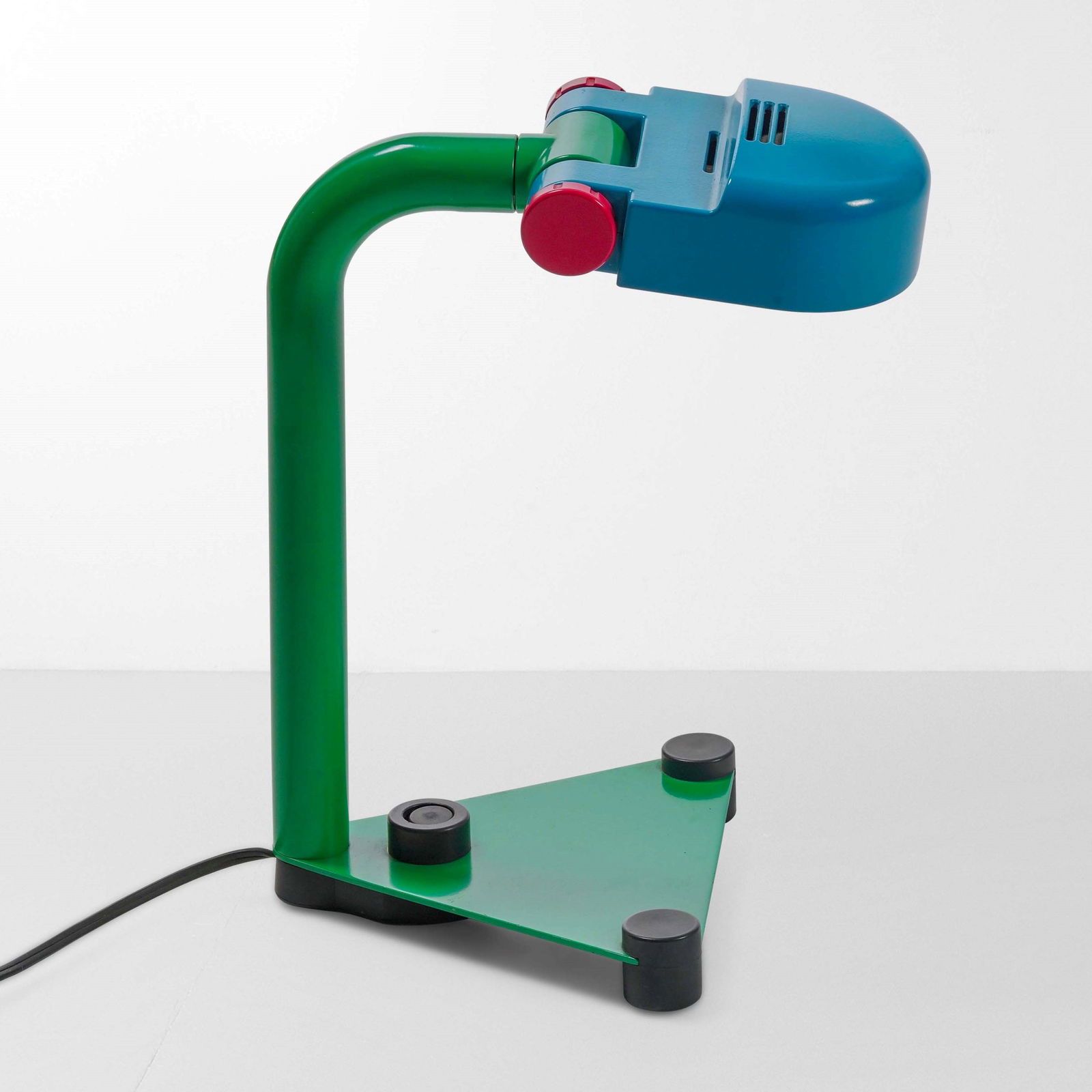 Masayuki Kurokawa Mehca Lampada da tavolo mod. Mecha Beans: Struttura in ABS. Prod. Yamagiwa, Giappone, 1980 ca.