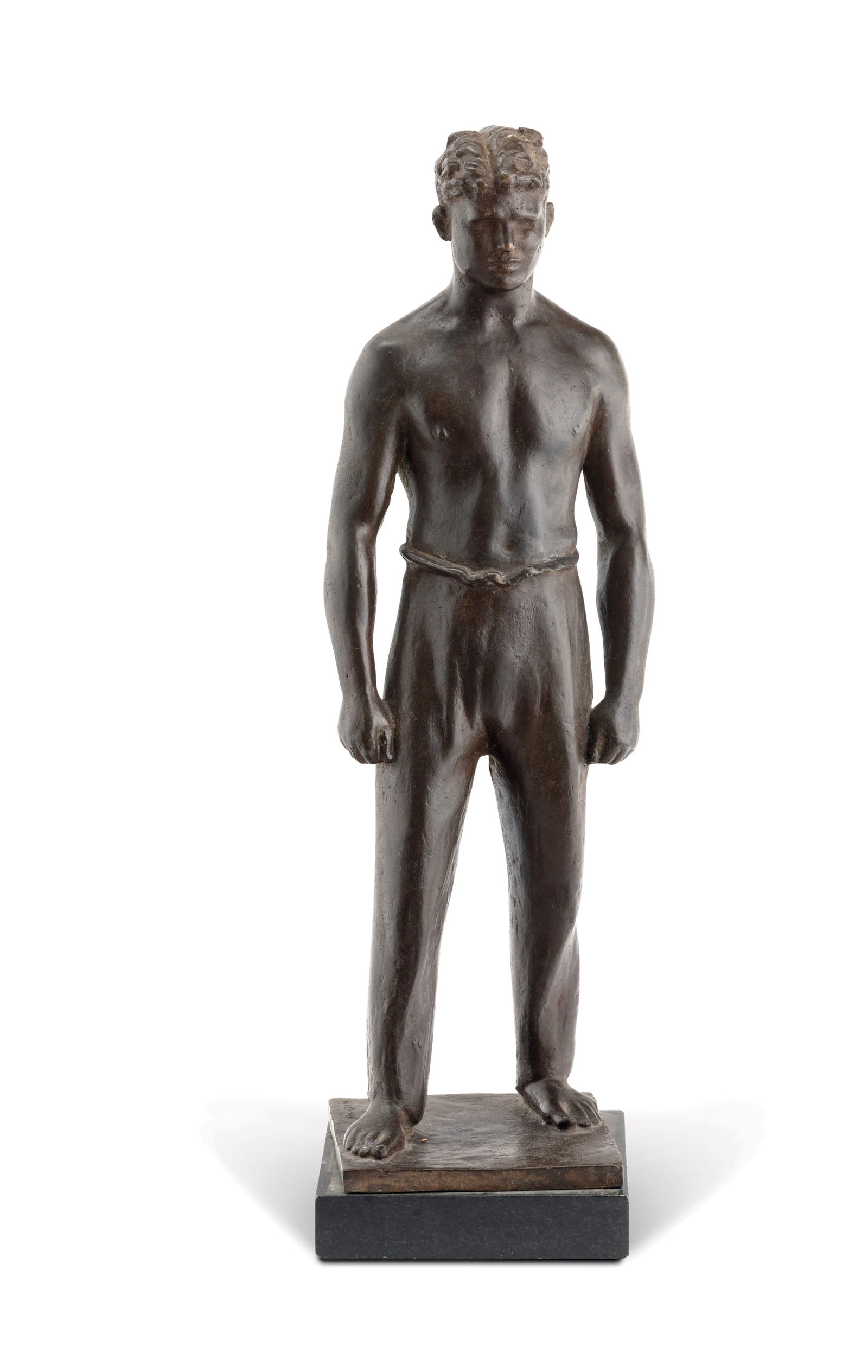 Francesco Messina: firma incisa sulla base