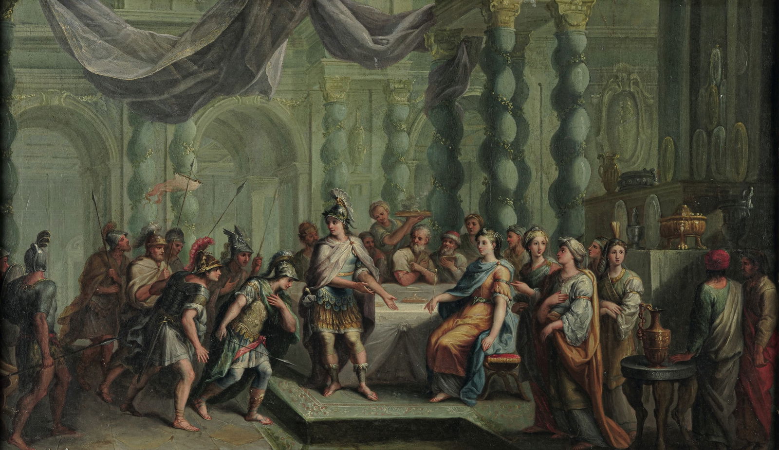 Scene della vita di Enea Francesco Deliani (attivo nel XIX secolo): coppia di dipintisiglati. Sotheby’s, The Collection of Gianni Versace, New York, 2001, lotto n. 253