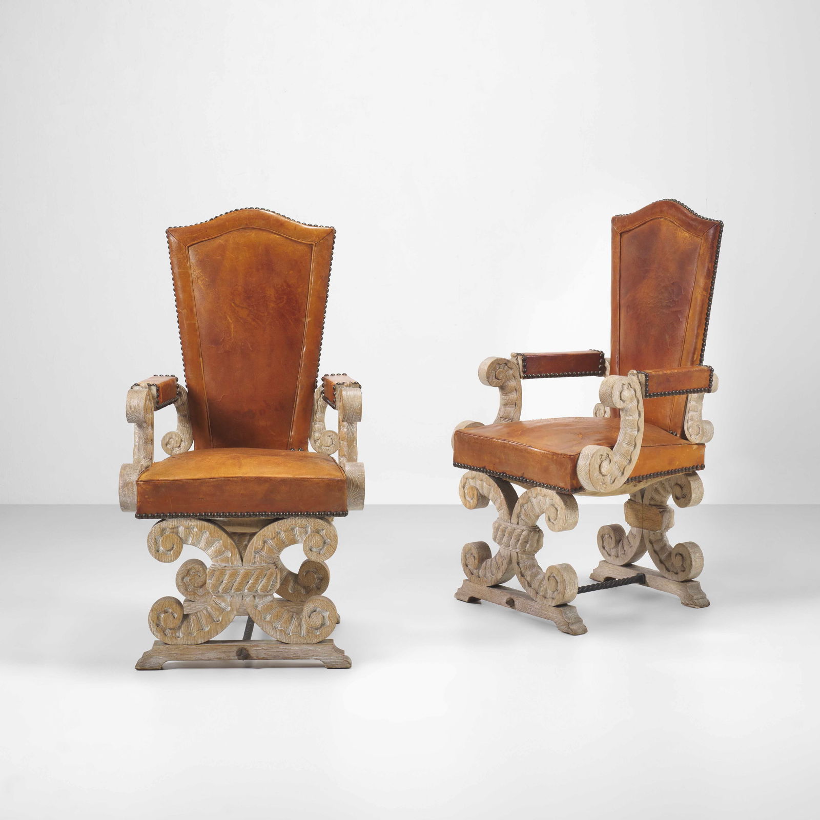 Jean Charles Moreux  Two armchairs. (1 of 2)