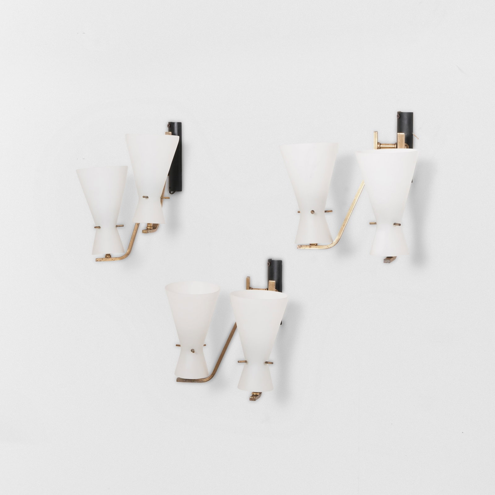 Set di tre lampade a parete (1 of 1)