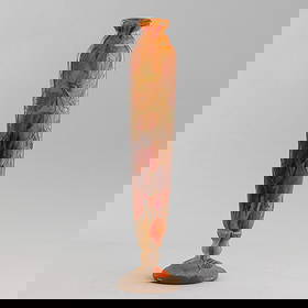 Daum, Nancy, France 1900 ca: A blown glass solifleur vase with a cameo decor. Embossed signature, altezza cm 26,5