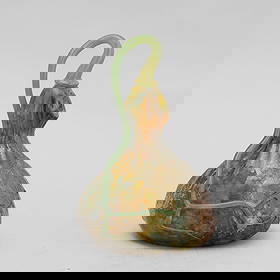 Daum, Nancy, France 1900 ca: A blown glass paste sculpture vase. Engraved signature, altezza cm 20,5