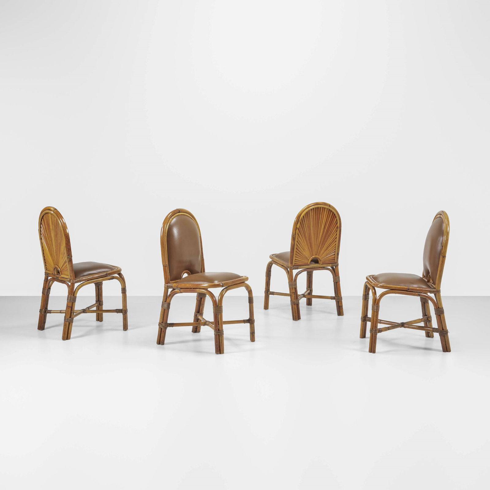 Gabriella Crespi Four chairs from the series Rising Sun. (1 of 2)