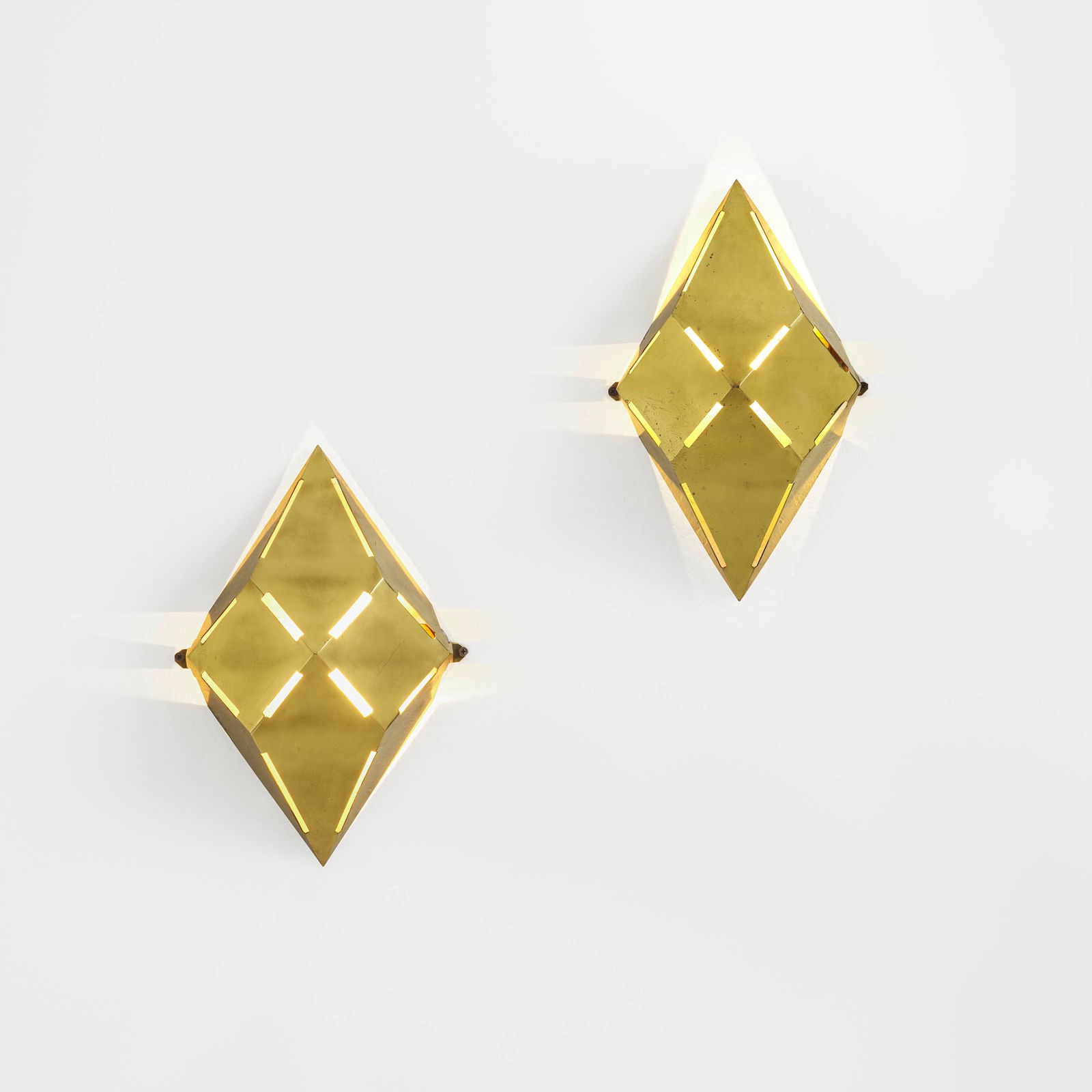 Gabriella Crespi Two wall lamps mod. Caleidoscopio (1 of 1)