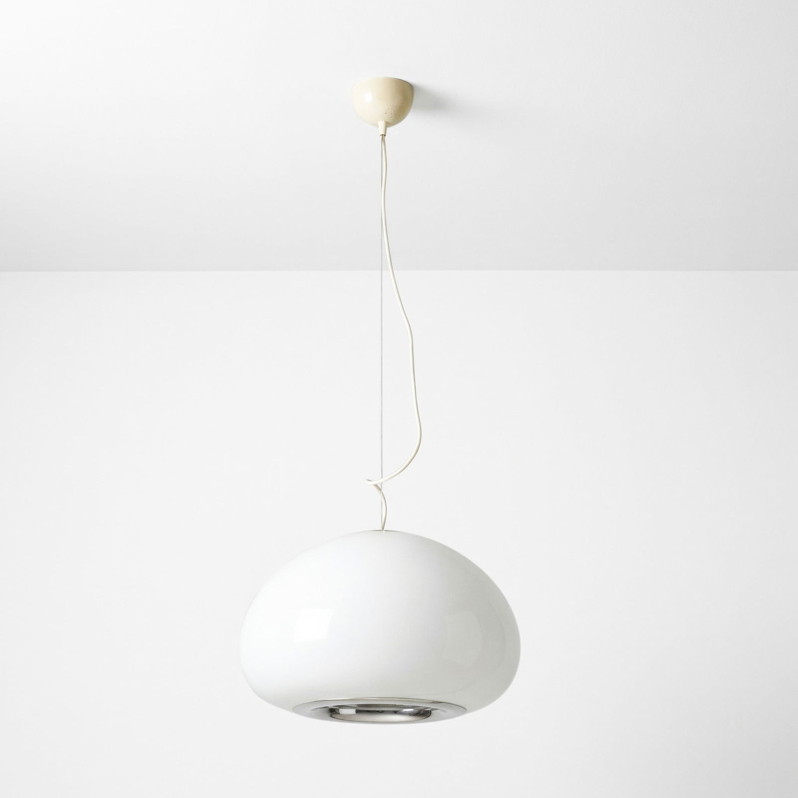 Achille e Piergiacomo Castiglioni Lampada a sospensione mod. Black&White (1 of 1)