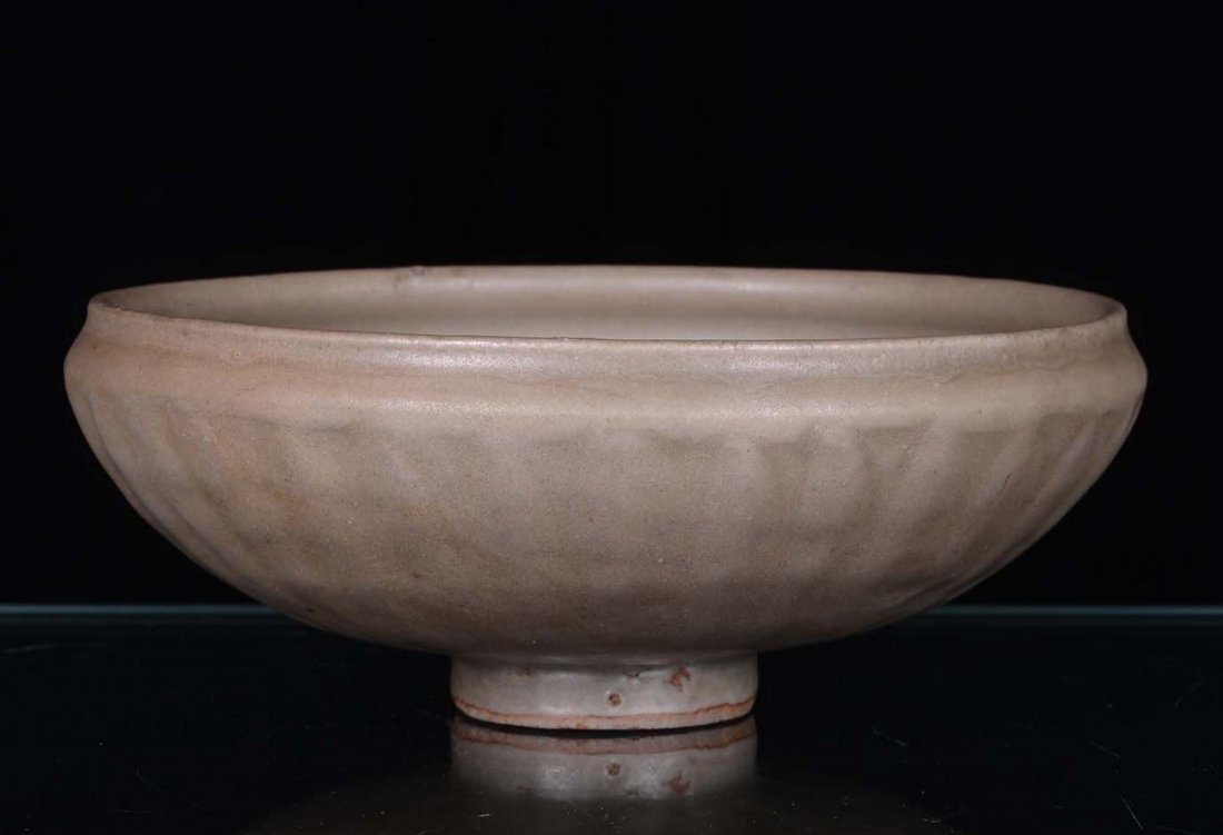 A Longquan celadon earthenware bowl, China, Song Dynast