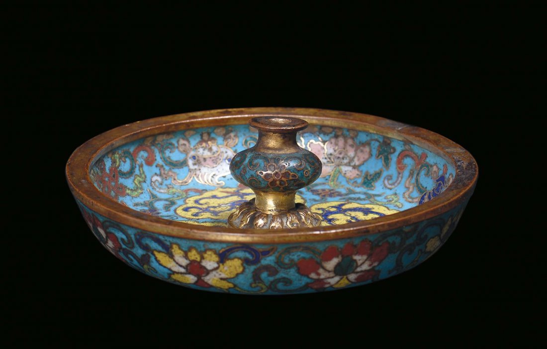 A rare cloisonnÃ© enamels censer, China, Qing Dynasty, 