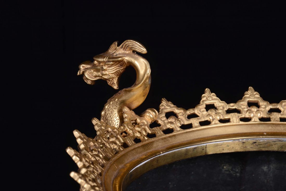 A cloisonnÃ© cachepot with gilt bronze mounting, China, - 5