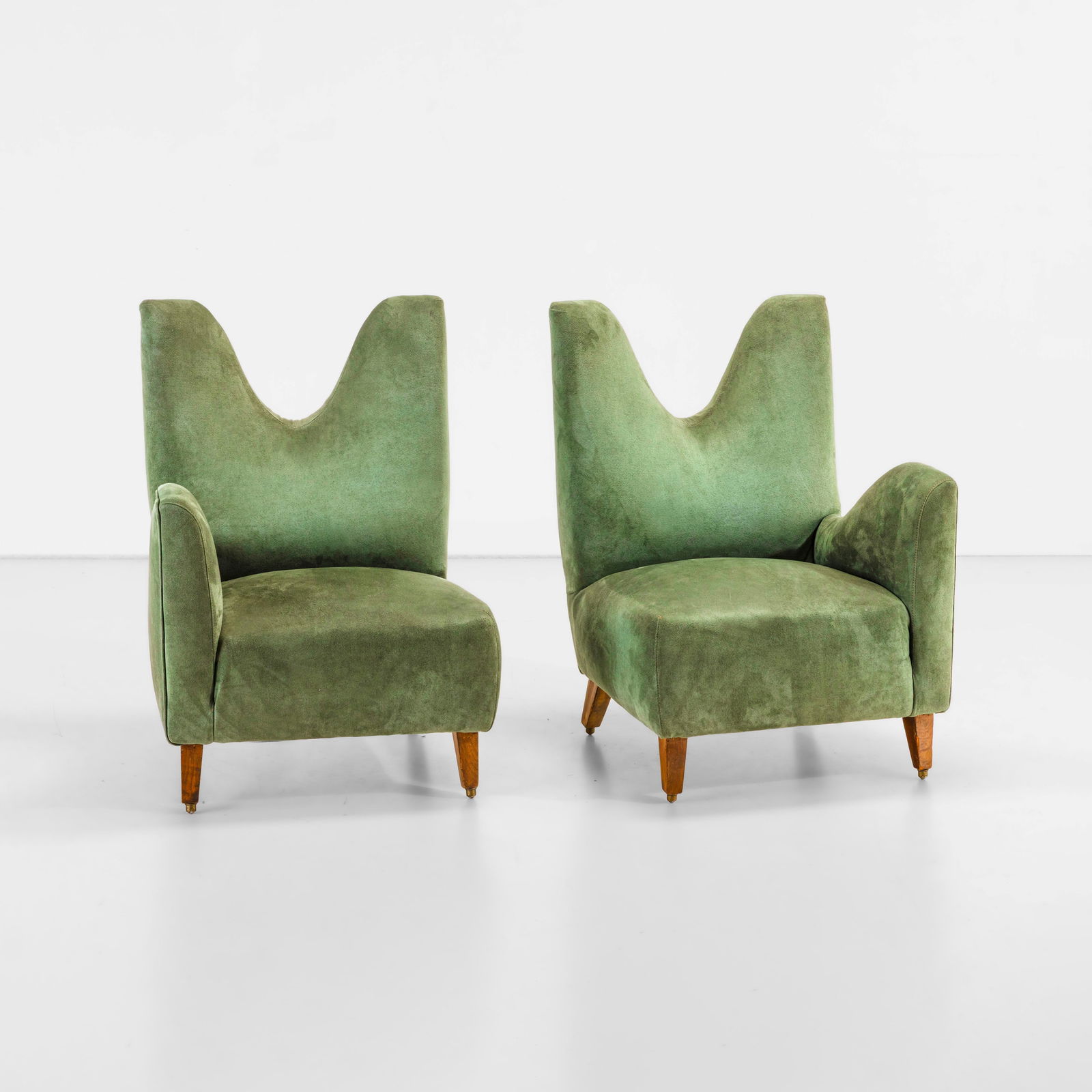 ISA Divano componibile: Struttura e sostegni in legno, rivestimento in tessuto. Prod. ISA, Italia, 1950 ca.