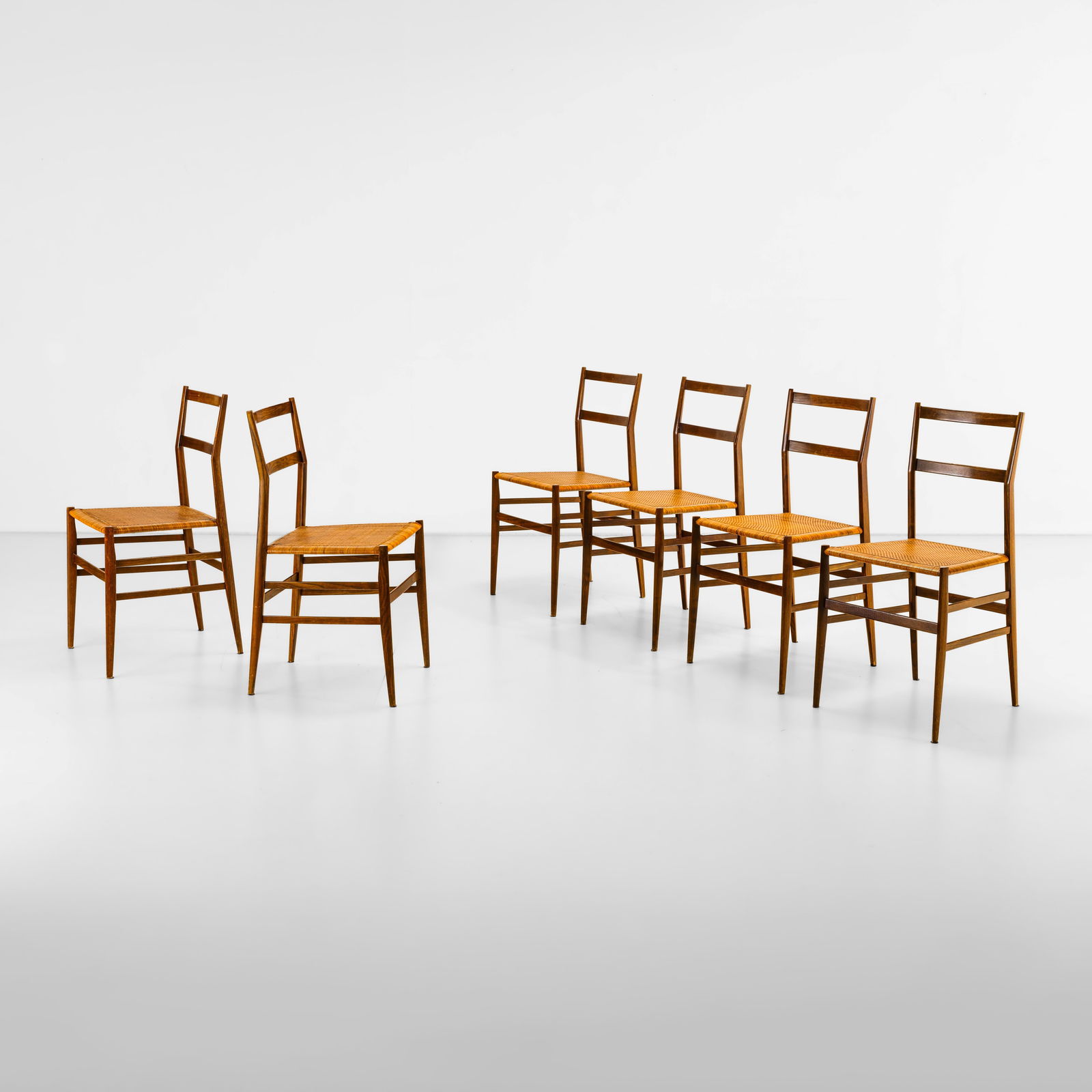 Gio Ponti Sei sedie mod. Superleggera (1 of 2)