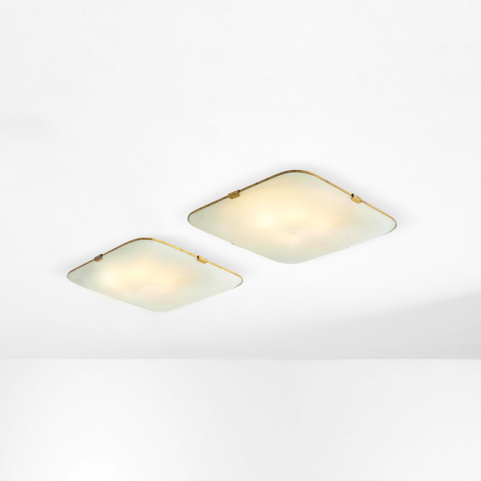 Max Ingrand Due lampade a plafone mod. 1485/1 (1 of 1)