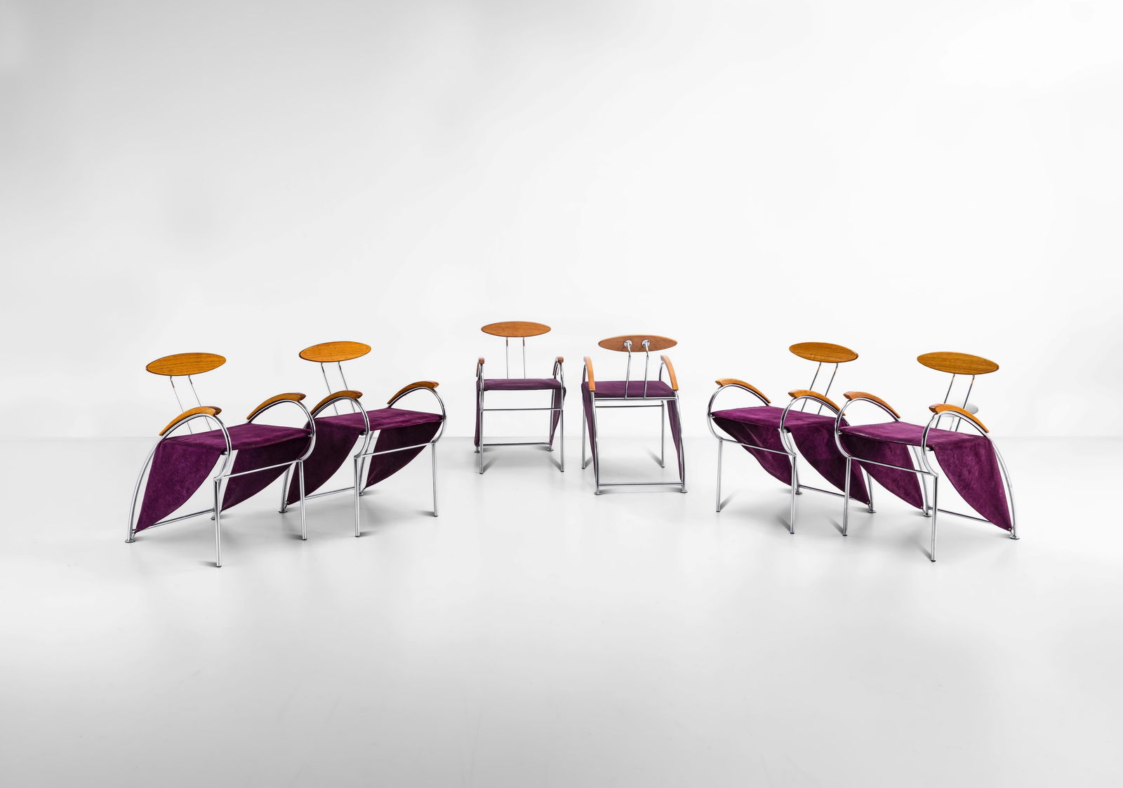 Massimo Iosa Ghini Sei poltrone mod. Notorius - 2