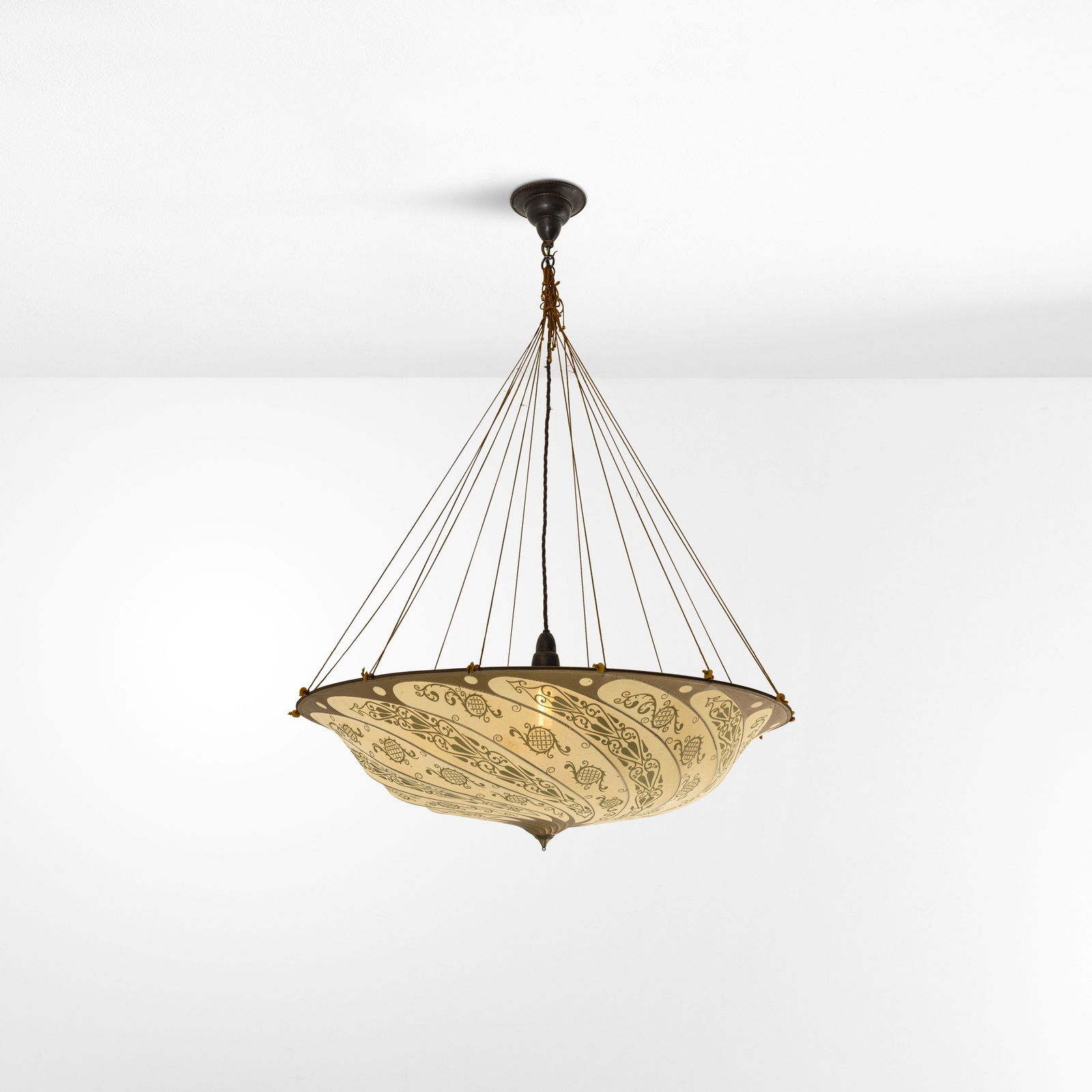 Mariano Fortuny Y Madrazo Lampada a sospensione mod. Scudo Saraceno (1 of 2)