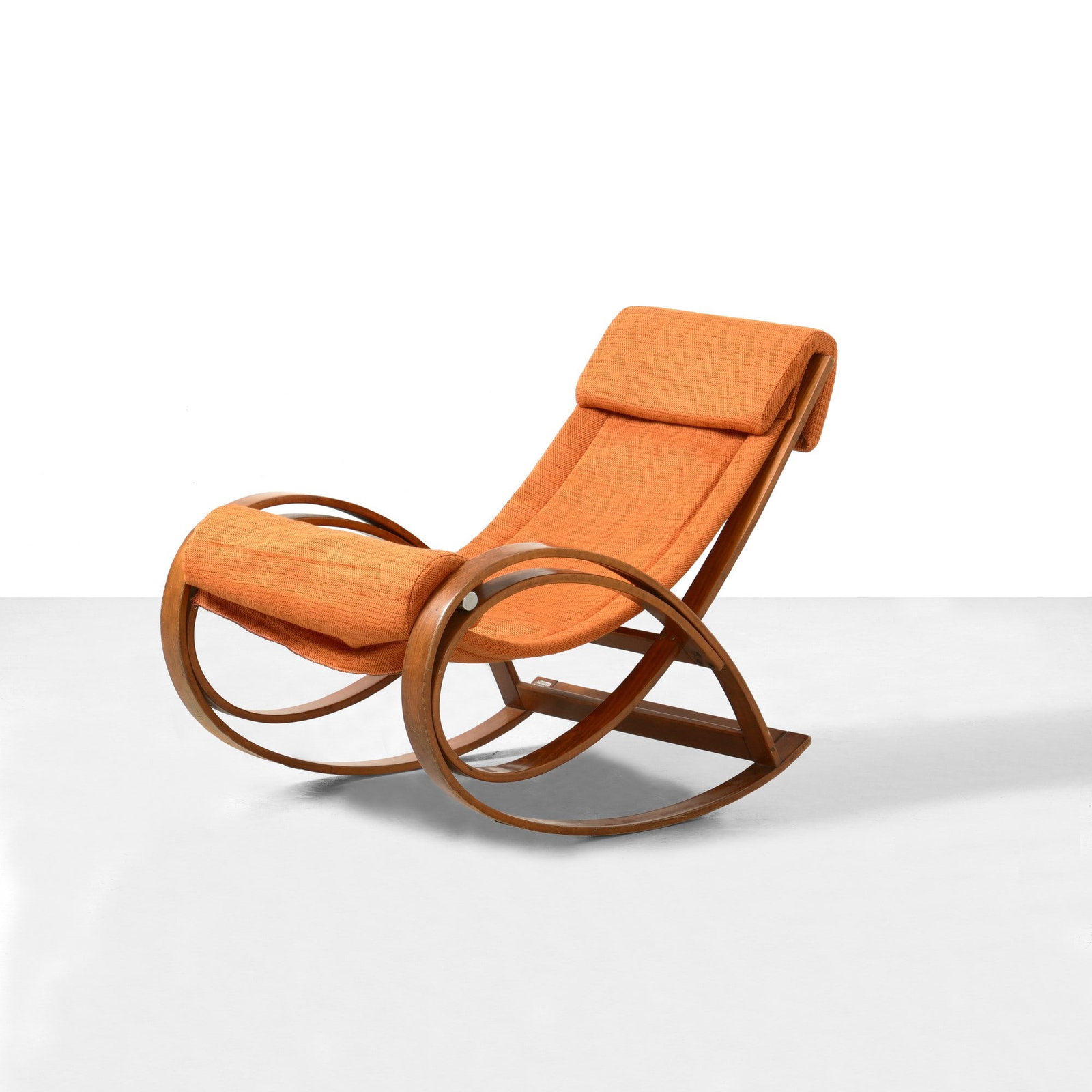 Gae Aulenti Poltrona a dondolo mod. Sgarsul (1 of 2)