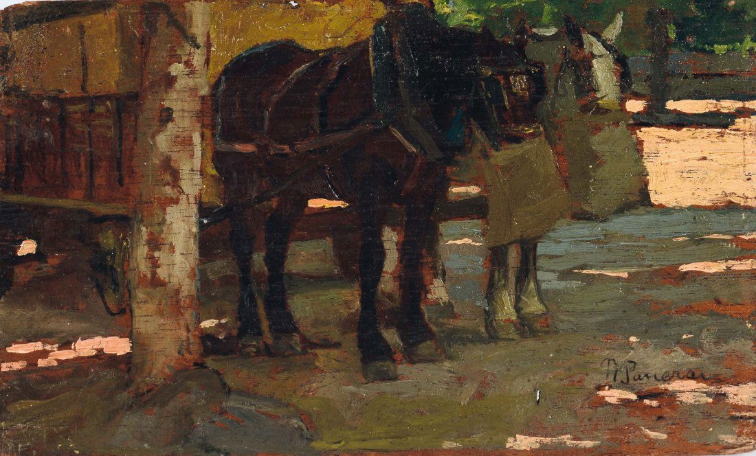 Ruggero Panerai (Firenze 1862 - Parigi 1923), Muli (1 of 1)