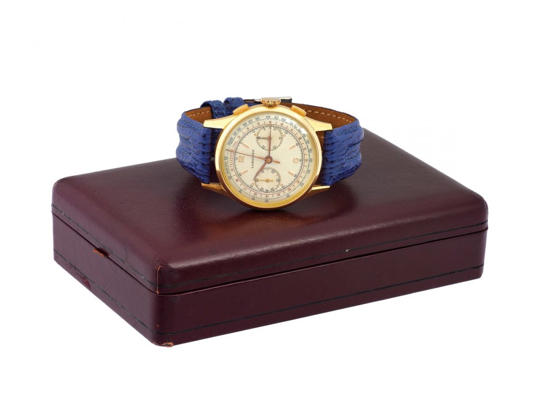 LONGINES, movement No. 7762538, 18K yellow gold (1 of 1)