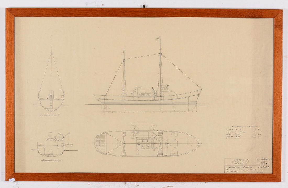Ansaldo S.A cantieri navali, Progetto del (1 of 1)