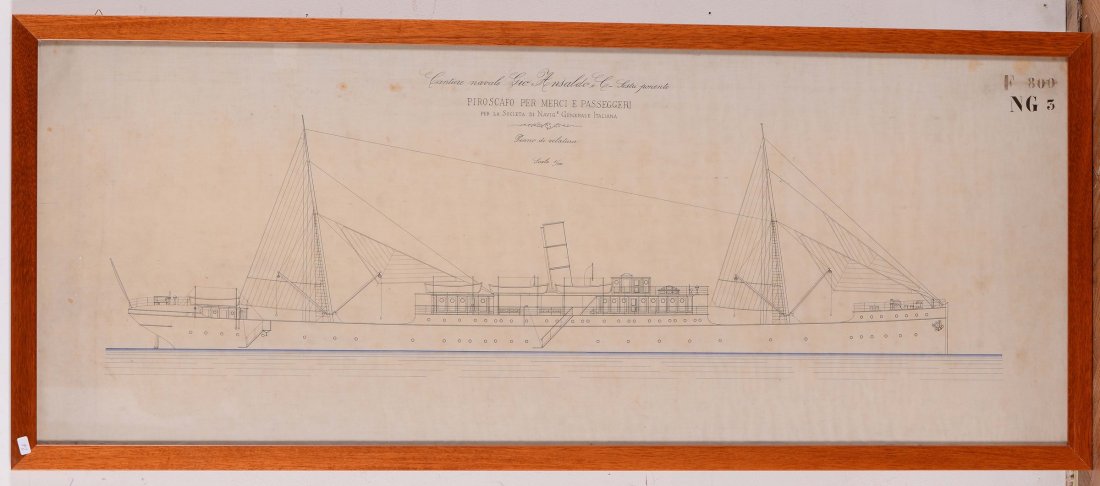 Cantiere Gio Ansaldo - Sestri Ponente, Piroscafo (1 of 1)