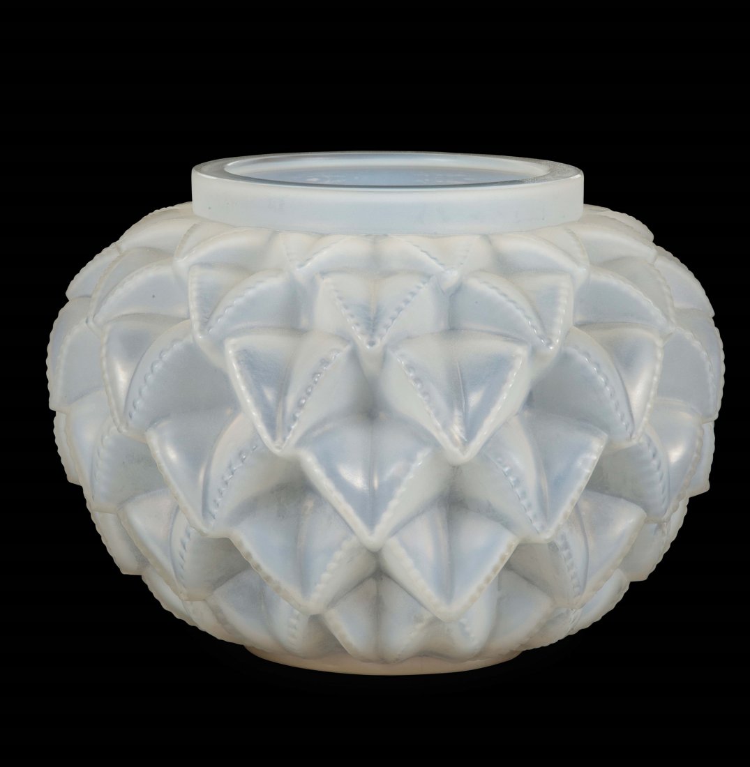 RenÃ© Lalique (1860-1945), France, "Languedoc" vase, (1 of 1)