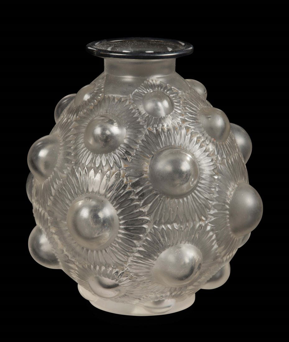 RenÃ© Lalique (1860-1945), Francia, "Tournesols" vase, (1 of 1)