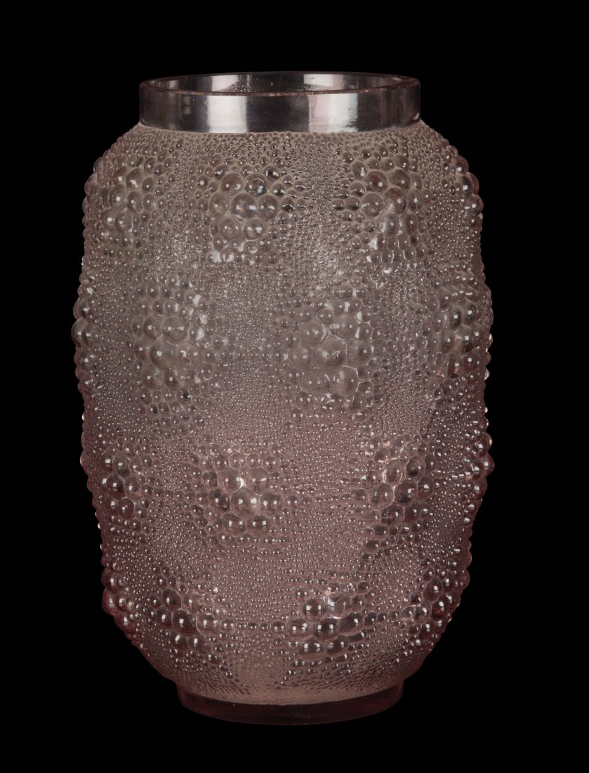 RenÃ© Lalique (1860-1945), France, "Davos" vase, model (1 of 1)