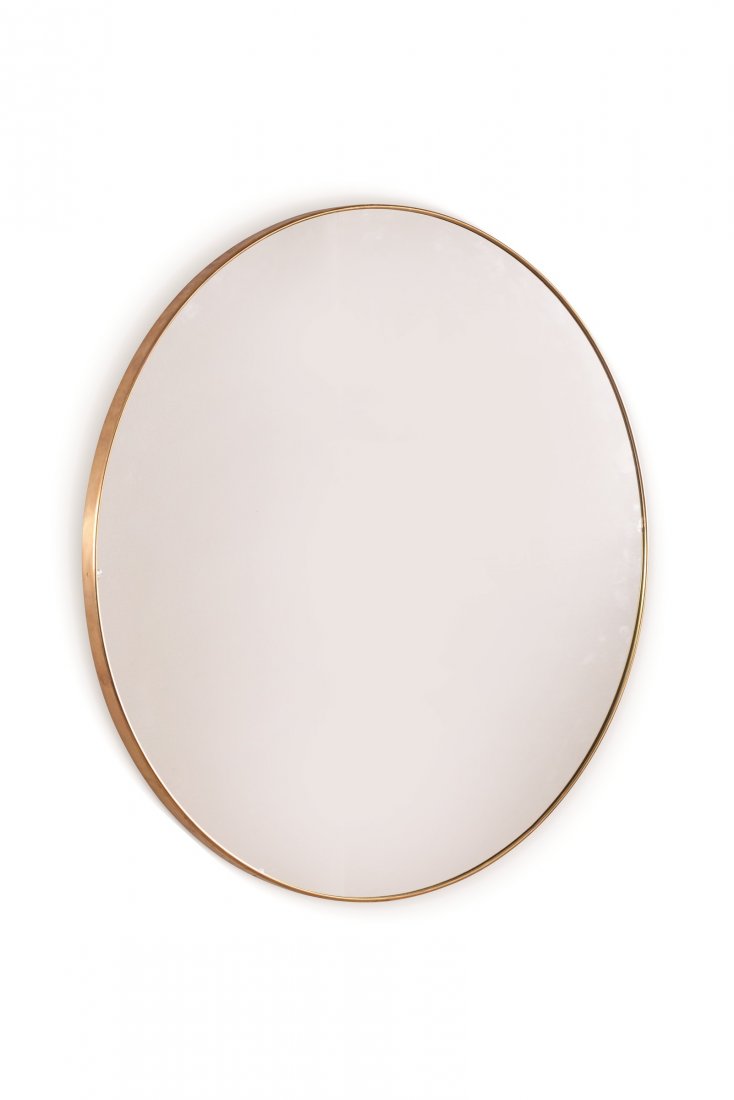 A brass framed mirror (1 of 1)
