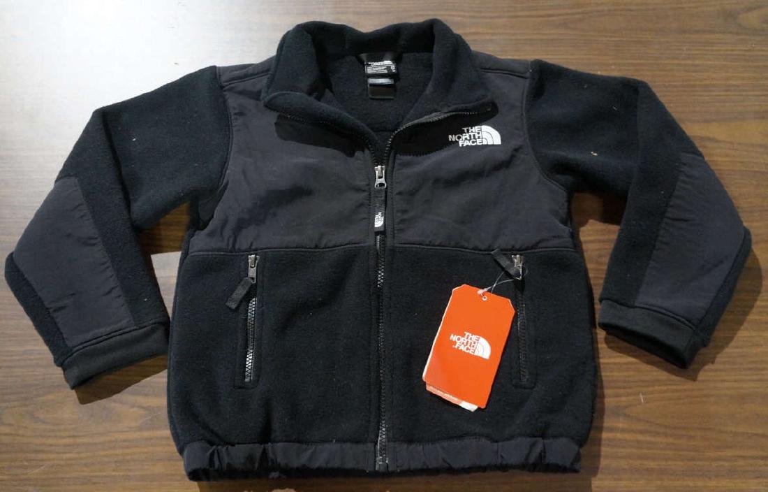 New Little Boys Black Pull Over Northface Sweater: New Little Boys Black Pull Over Northface Sweater, Size XS trk- C18-0926-02-15