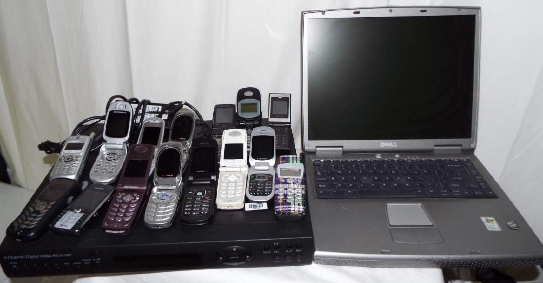 Police Seized Items From 2007: Older cell phones, digital recorder, laptop, etc... trk.098316,98325,98336,016633,016640,016646,0 01319,001324,001334,001344,001346,007506,0075 11,007512,0074516,007518