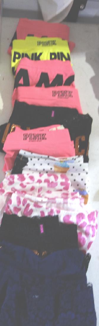 Victoria Secrets Ladies Underware (m) 10 pair: Body Shorts size medium new trk 2815
