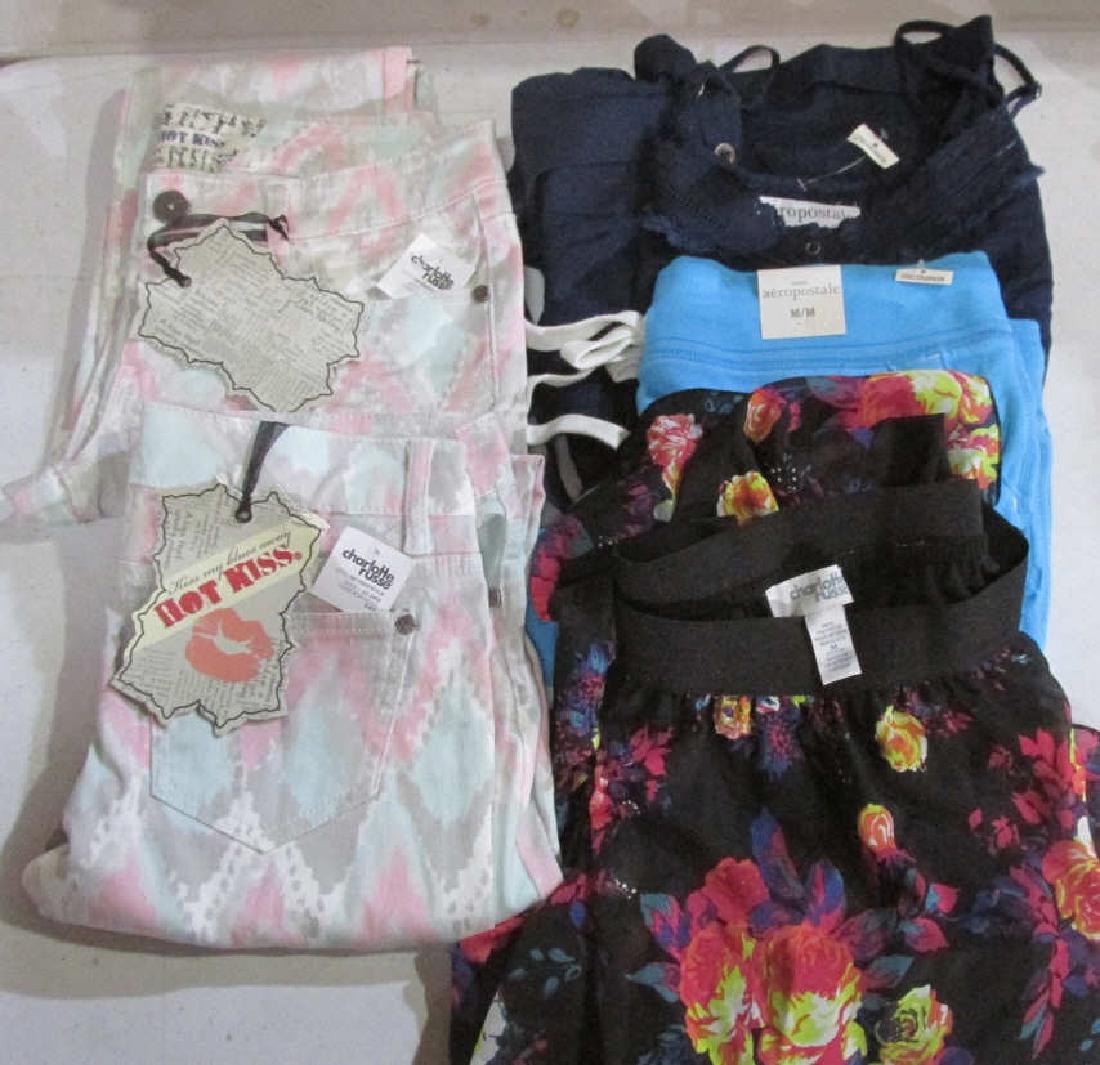 Juniors Clair Russe & Aeropostale Clothing: Jumper, Shorts,Skirt Size Medium . Pants Are Size 2 & 4 trk 2815