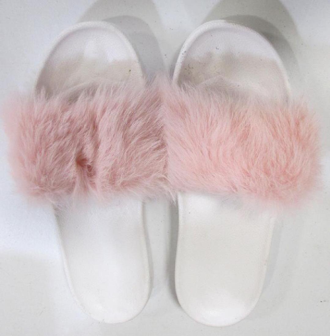 Pink &White Ugg Slippers /Sandal's Sz9: New trk C18-0503-03/#2