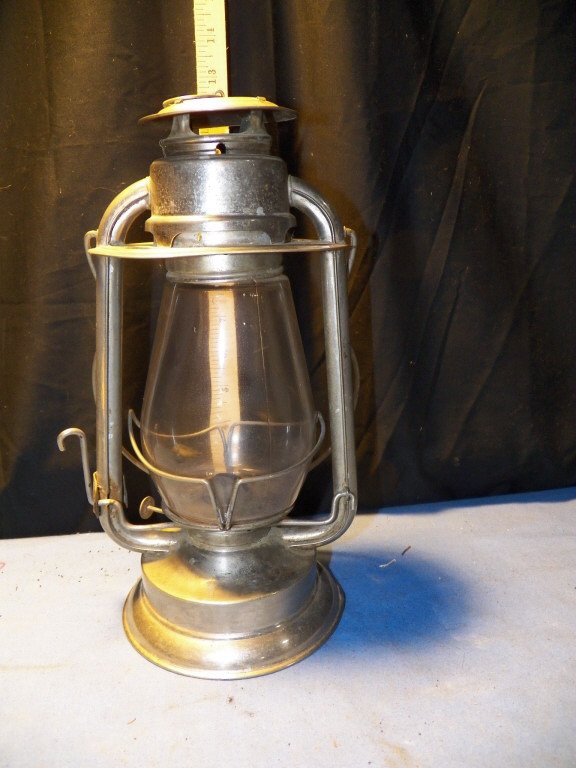 C.T. Ham Lantern 1800's: Very Early C.T. Ham circa 1893 Lantern approx 6 1/2 x 12"