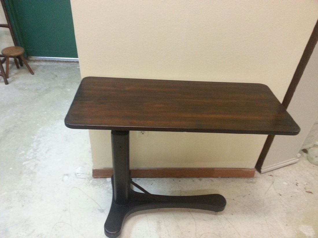Vintage Adjustable Hospital Bedside Table Mar 16, 2013 Northshore