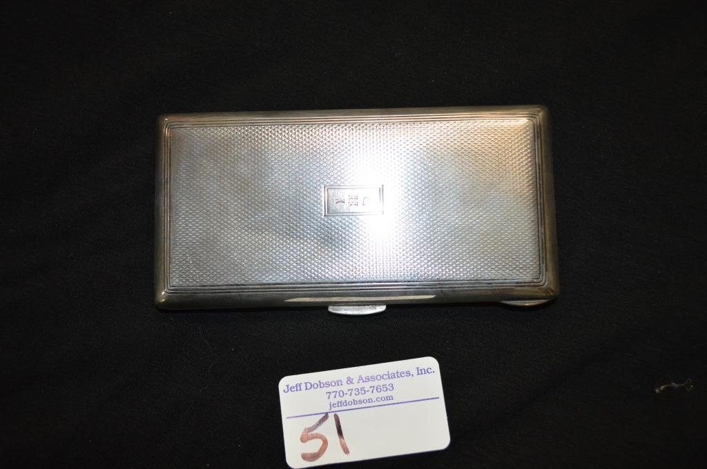 STERLING TIFFANY & CO CIG. CASE APPROX 115 GRAMS: STERLING TIFFANY & CO CIG. CASE APPROX 115 GRAMS