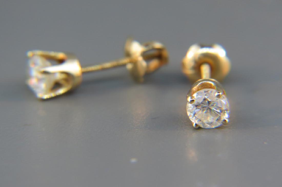 Diamond Stud Earrings, (1 of 5)