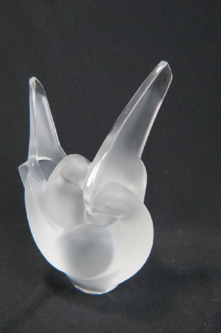 Lalique Crystal Figural Vase, (1 of 5)