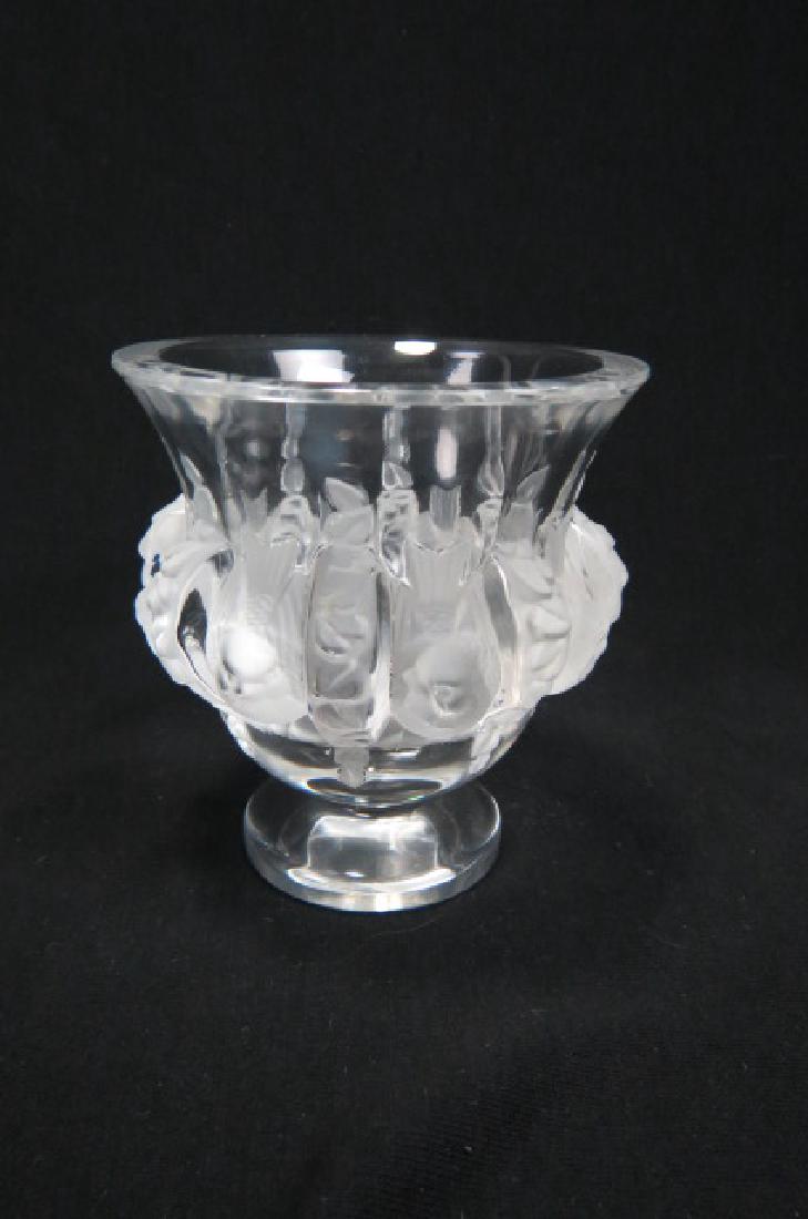 Lalique Crystal Vase, (1 of 4)
