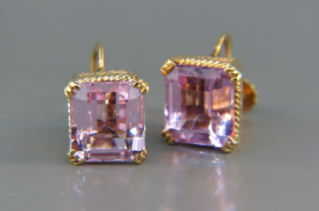 Kunzite Earrings, (1 of 4)