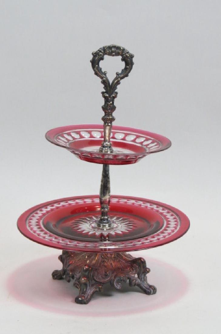 Cranberry Cut-to-Clear Pettifor Stand, (1 of 3)