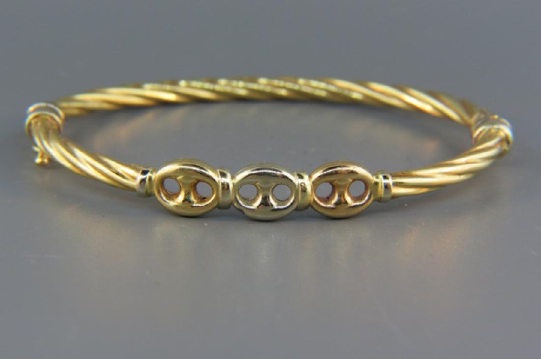 18k Gold Bracelet, (1 of 3)