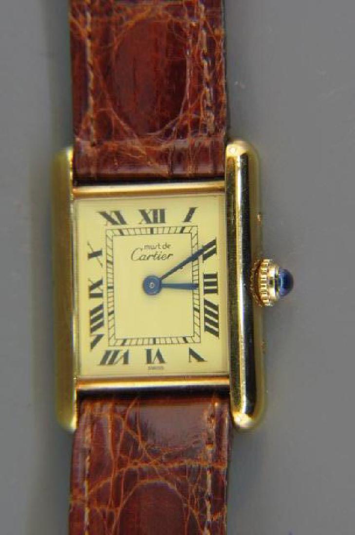 Cartier "Tank" Wristwatch, (1 of 5)