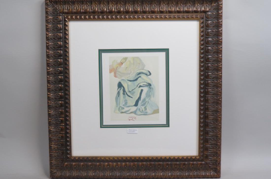 Salvador Dali, "The Infinite Beauty of Beatrice", (1 of 2)