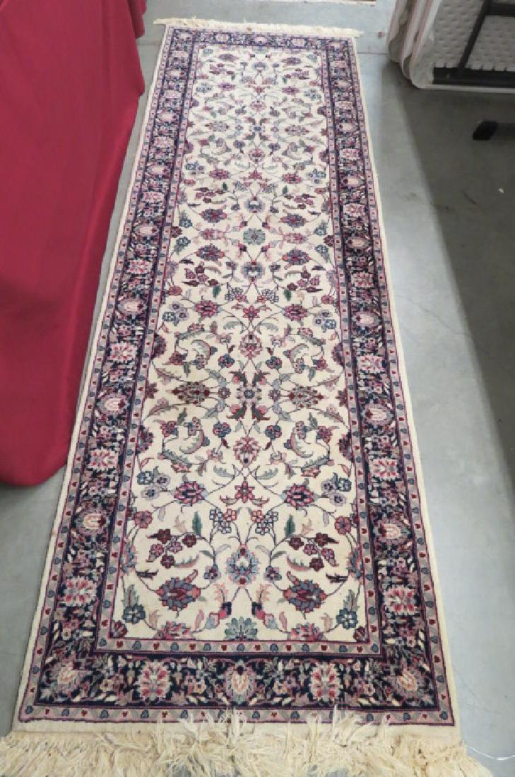 Tabriz Handmade Runner, some silk, (1 of 5)