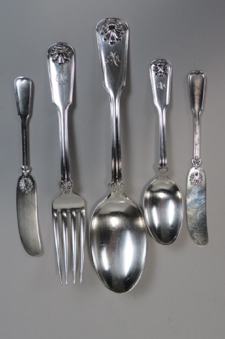 5 pcs. Tiffany Sterling Silver "Shell & Thread", (1 of 3)