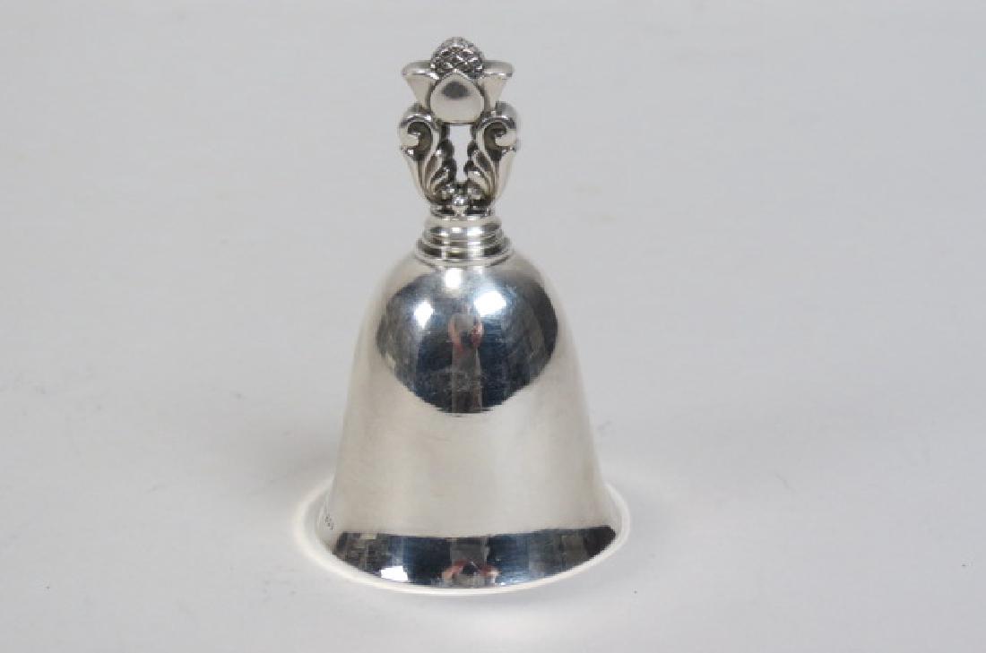 Georg Jensen Sterling Silver "Acorn" Bell, (1 of 2)