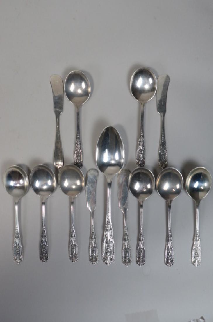 13 pcs. Westmoreland "Rambling Rose" Sterling (1 of 3)
